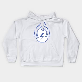 fire and thunder Kids Hoodie
